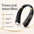 Breezo · Ventilador de cuello sin aspas manos libres